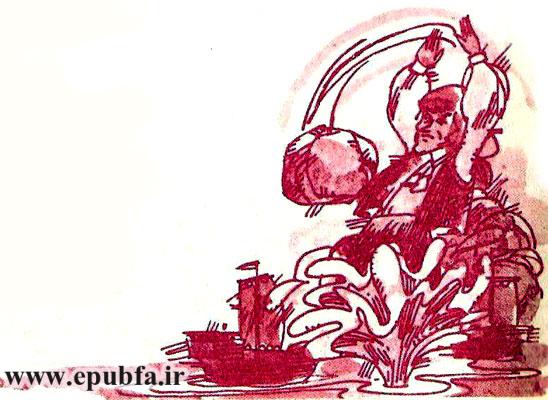 کتاب قصه کودکانه گالیور در جزیره کوتولهها - سفرهای گالیور-آرشیو قصه و داستان قدیمی ایپابفا